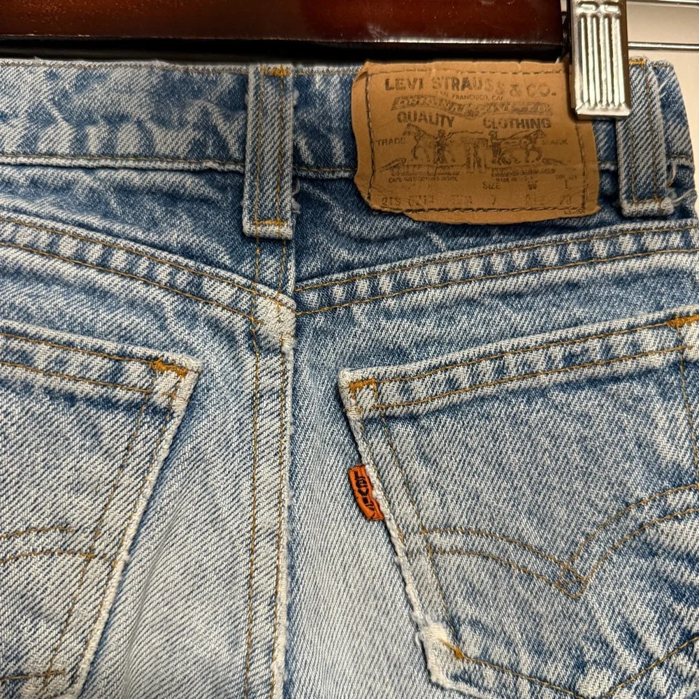 Vintage Little Levis Orange Tab Jeans